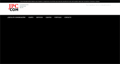 Desktop Screenshot of jpccomunicacion.es